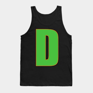 Gallant in Green: D's Defining edge Tank Top